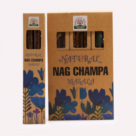 12x Natuurlijke Botanische Masala Wierook - Nag Champa