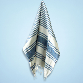 Hamam Spa Handdoek - Oceaanblauw - 90x170cm