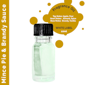 10x Mince Pie & Brandewijnsaus Geurolie 10 ml - White Label