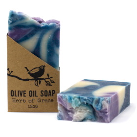 6x Herb of Grace Pure Olijfolie Zeep – 120g