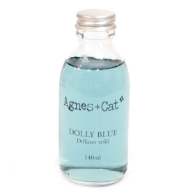 3x 140 ml Navulling voor Geurstokjes - Dolly Blue