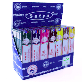 42x Display Pack- Satya assortiment wierook 15 gram