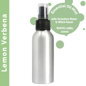 6x 100ml Etherische Olie Mist - Citroenverbena - White Label