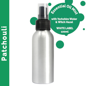 6x 100ml Etherische Olie Mist - Patchouli - White Label