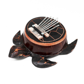 Kalimba Antique Schildpad Kookosnoot
