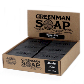 12x Greenman Zeep Bar 100gr - Mannelijke Man