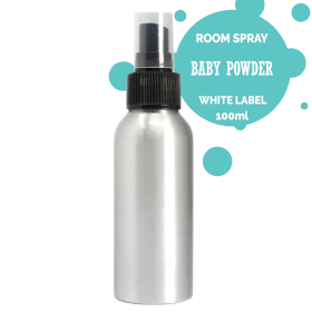 6x 100ml Roomspray - Babypoeder - White Label
