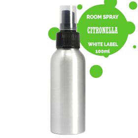 6x 100ml Roomspray - Citronella - White Label