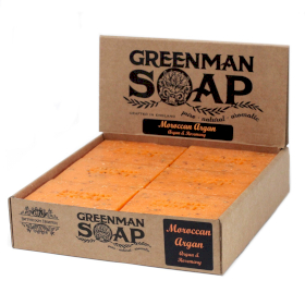 12x Greenman Zeep Bar 100gr - Gouden Argan