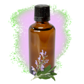 10x Clary Sage 50ml - Zonder label