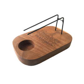 Palo Santo Verwarmer - Teakhout - Levensboom Ontwerp