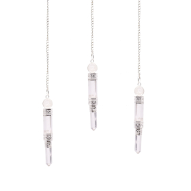 3x Driedelig Pendel - Steenkwarts