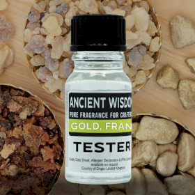 10ml Geurtester - Goud, Wierook & Mirre