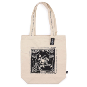 Hop Hare Tote Bag - Ik ben moedig - 10oz Katoenen canvas