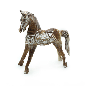 Medium Antiek Paard 25 cm