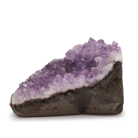 Middelgrote Natuurlijke Hoogwaardige Amethist Staande Cluster (ongeveer 350-450 g 7,5-10 cm)
