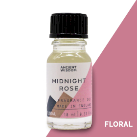 10x Huis Parfum/Geur Olie - 10ml - Middernacht Roos