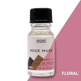 10x Huis Parfum/Geur Olie - 10ml - Roos Musk