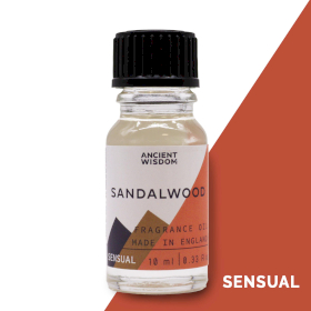 10x Huis Parfum/Geur Olie - 10ml - Sandelhout