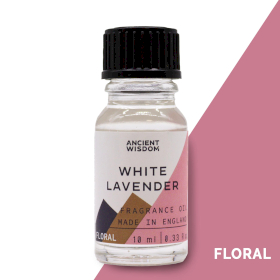 10x Huis Parfum/Geur Olie - 10ml - Witte Lavendel
