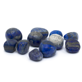 24x Trommelstenen - Lapis Lazuli