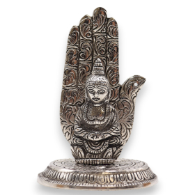 2x Hand Boeddha Wierookhouder 13x9cm