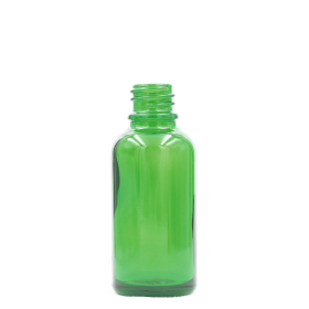 192x 10ml Groene Glazen Druppelfles - Zonder Dop