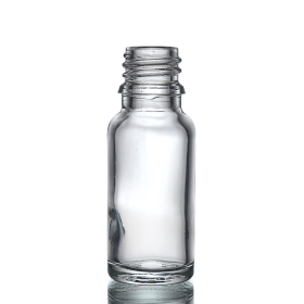 156x 15ml Heldere Glazen Druppelfles - Geen Dop