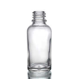 110x 30ml Heldere Glazen Druppelfles - Geen Dop