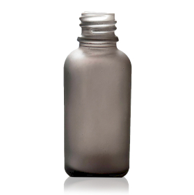 168x 100ml Mat Grijze Glazen Druppelfles – Zonder Dop