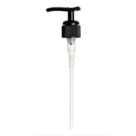 50x Pomp voor Glazen Medicijnfles Zwart - Plastic Zwart 28mm
