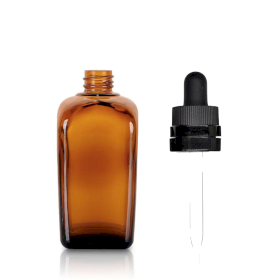 140x 10ml Amber Glazen Alchemist Fles met Pipet