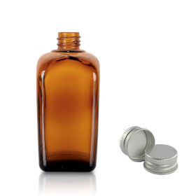 88x 30ml Amber Glazen Alchemist Fles met Aluminium Dop