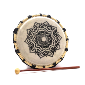 Mandala Sjamanentrom met 1x Stok - 20cm