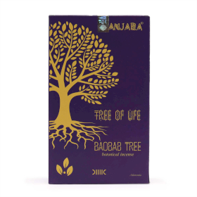 12x Banjara Botanische Wierook - Baobabboom