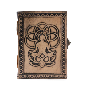 Boeddha - Esoterisch Notitieboek - Roodbruin