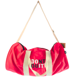 Don\'t Quit Sporttas - Kersenroze