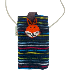 Telefoonhouder Tas Zwart en Multi - vos decor