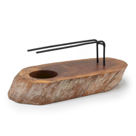 Palo Santo Verwarmer - Whitewash Gamelhout