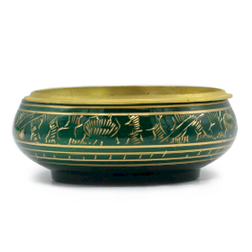 Chakra Houtskool Wierookpot - Hart
