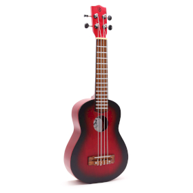 Ambachtelijk Gemaakte Ukelele - Natuurlijke Sunburst Afwerking (4 Snaren)