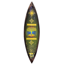 Enamel Wierookkom - Mango Hout - Levensboom