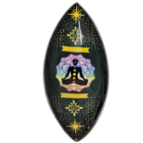 Enamel Wierookkom - Aluminium - Lotus Boeddha Chakra