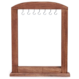 Medium Hangstand - Donker Hout (40x30cm)