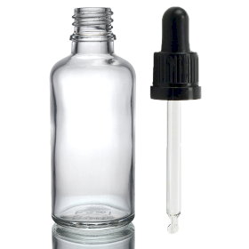 168x 100ml Heldere Glazen Druppelfles