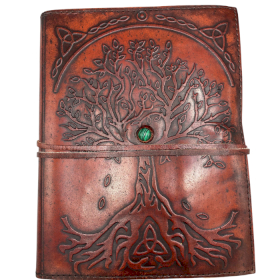 Grote Levensboom - wikkel en steen decor - 20x16x2cm - 160 pagina\'s