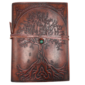 Kleine Levensboom - wikkel en steen decor - 18x13x2cm - 160 pagina\'s