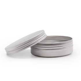 50x Ronde 82 x 28 Aluminium Schroefdeksel 100ml voor ACFM