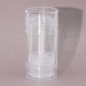 65x Grote Duidelijke Deo/Parfum Stick Dispenser - 35g (7.4x3.6x1.6cm)