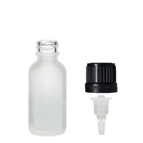 160x 10ml Mat Witte Glazen Druppelfles met Druppeldop